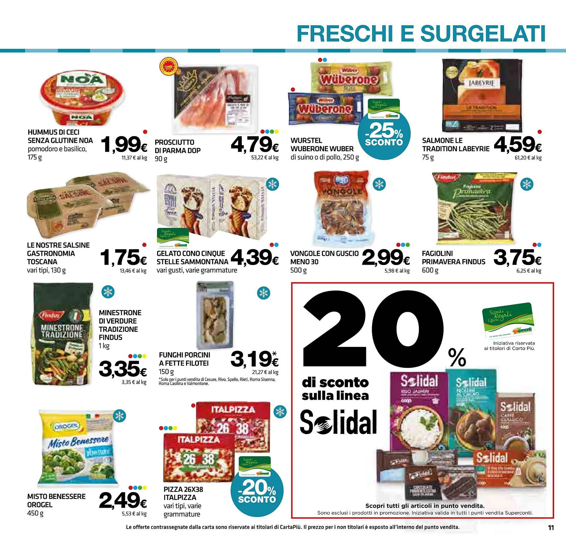 Volantino Superconti da 28 settembre a 11 ottobre di 2023 - Pagina del volantino 11