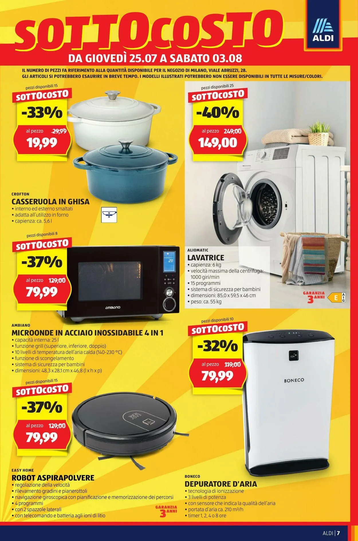 Aldi Volantino attuale da 4 agosto a 18 agosto di 2024 - Pagina del volantino 7