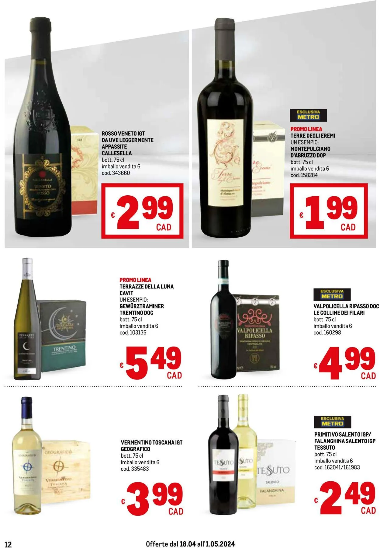 Metro Volantino attuale da 17 dicembre a 31 dicembre di 2025 - Pagina del volantino 12