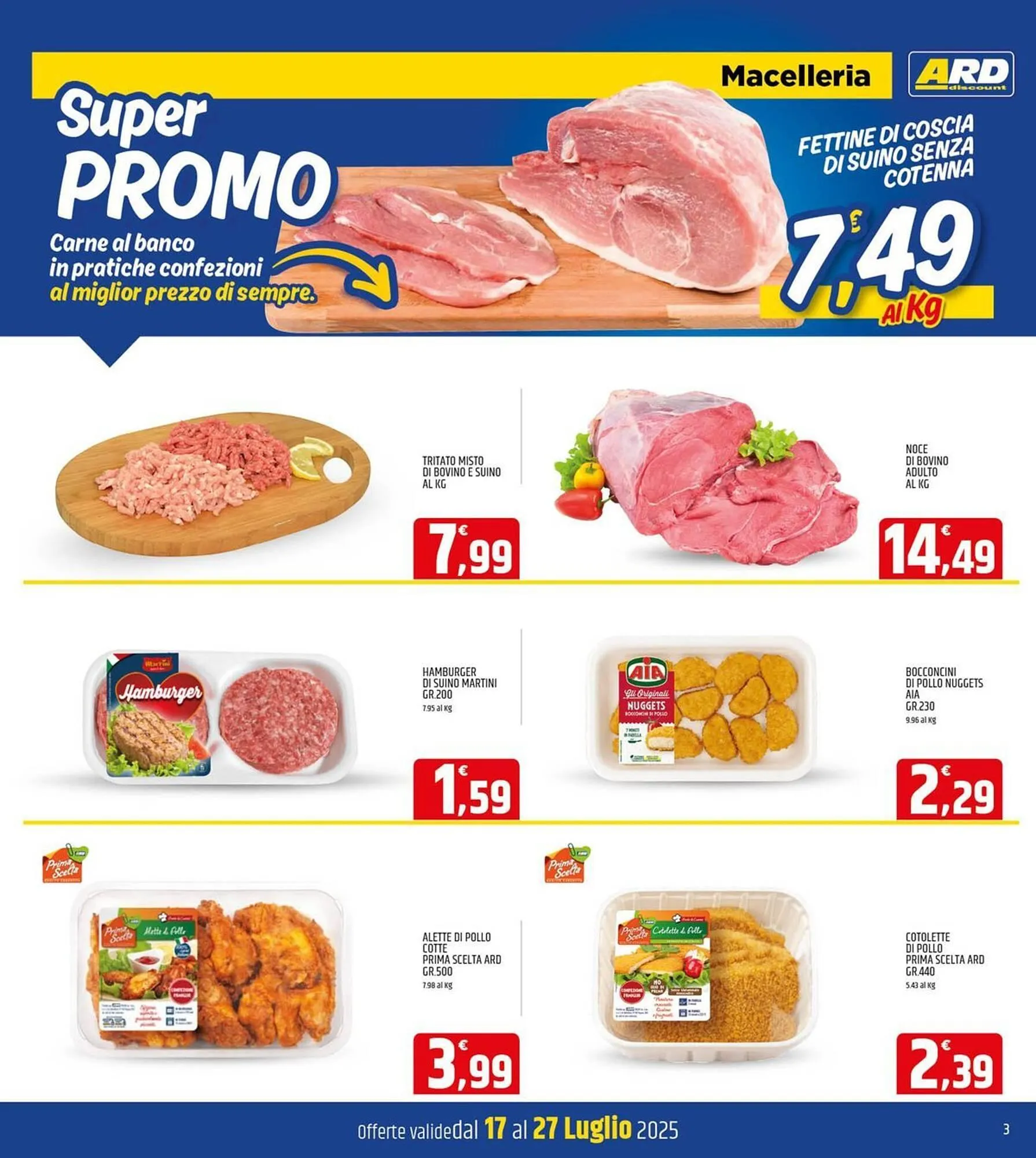 Volantino Ard Discount da 17 luglio a 27 luglio di 2025 - Pagina del volantino 3