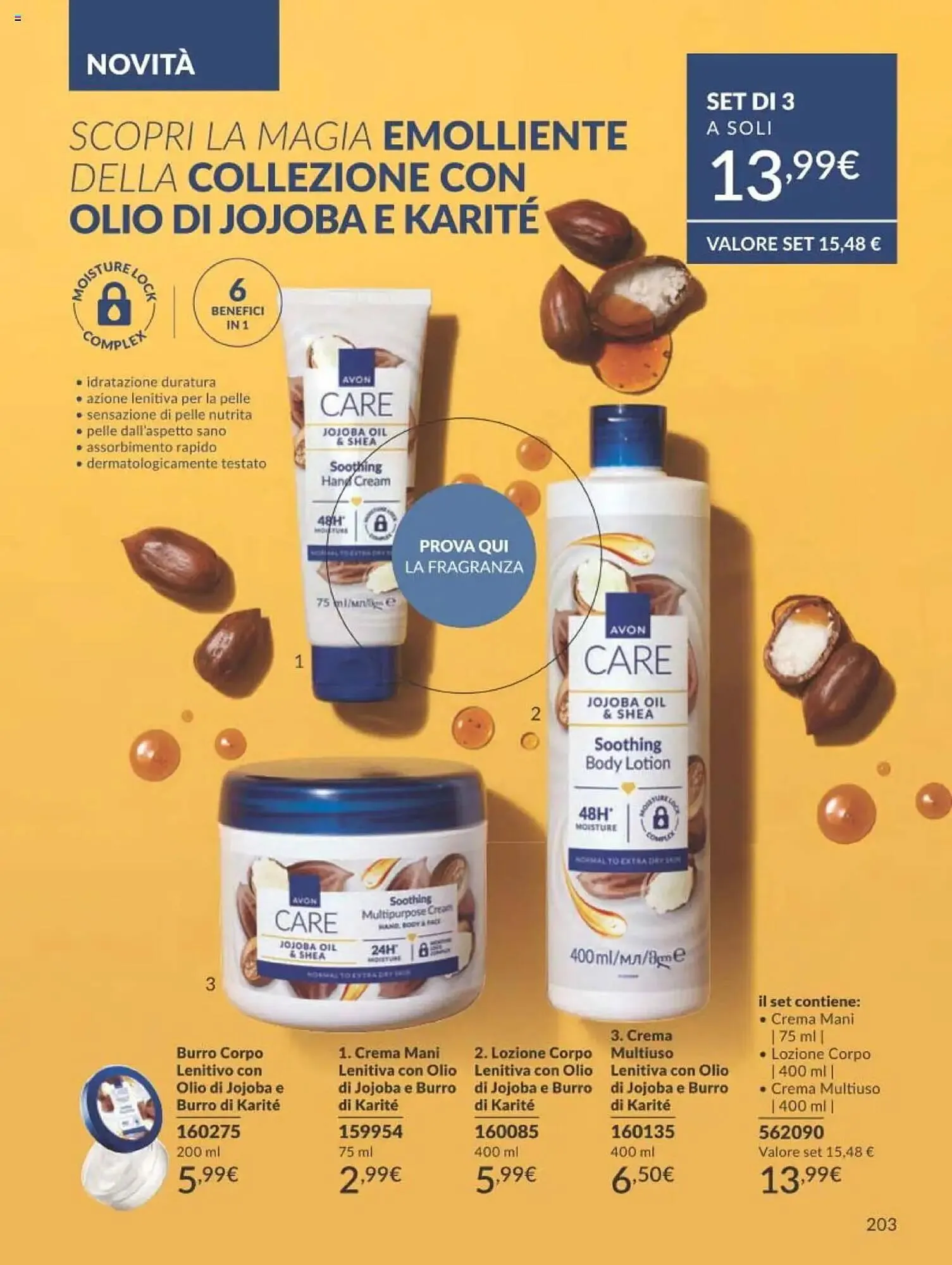 Catalogo Avon da 1 ottobre a 31 ottobre di 2025 - Pagina del volantino 203