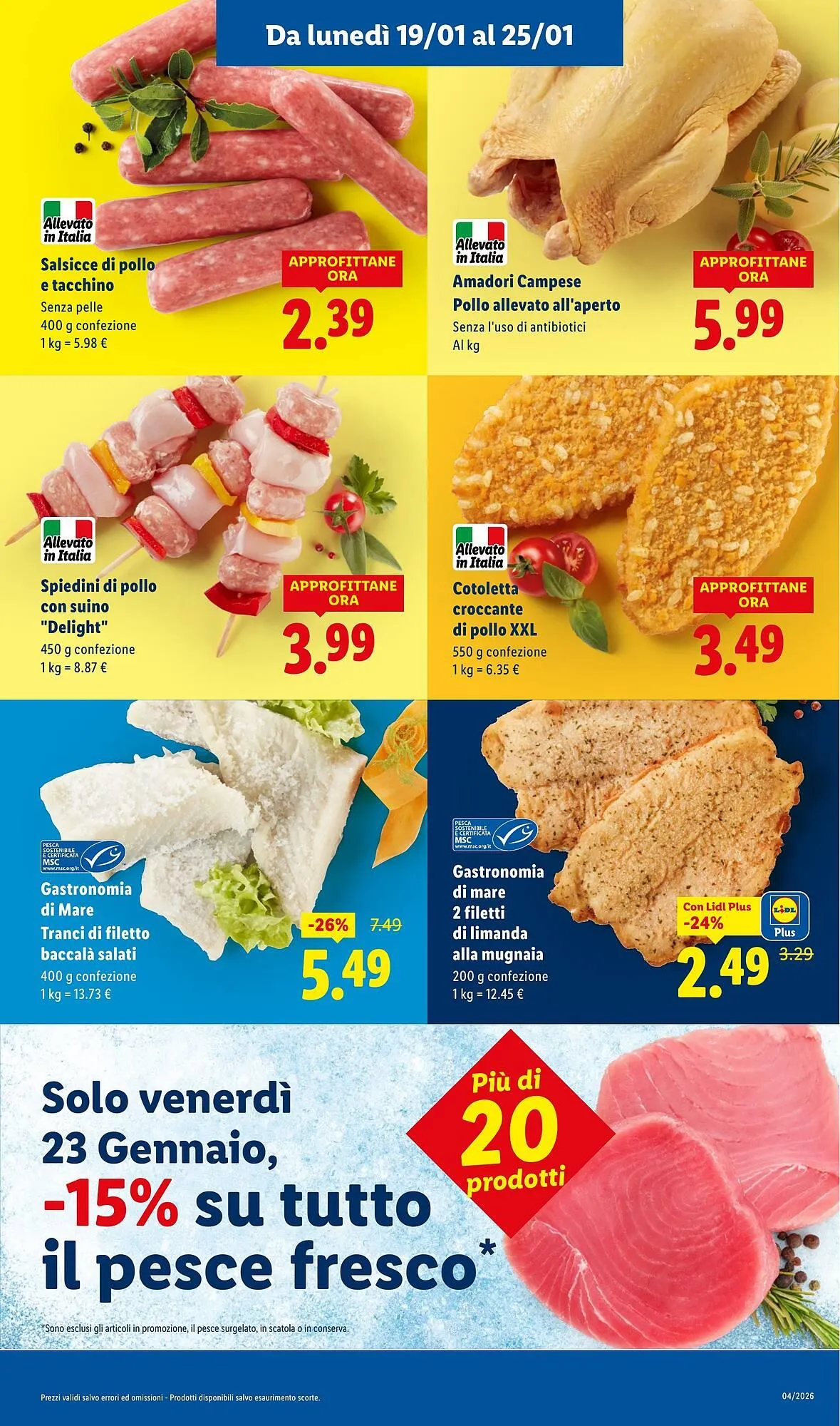 Volantino Lidl da 19 gennaio a 25 gennaio di 2026 - Pagina del volantino 5
