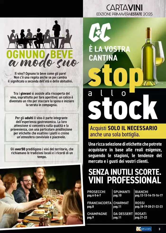 Carta Vini Primavera-Estate 2025 da 24 marzo a 19 aprile di 2025 - Pagina del volantino 3