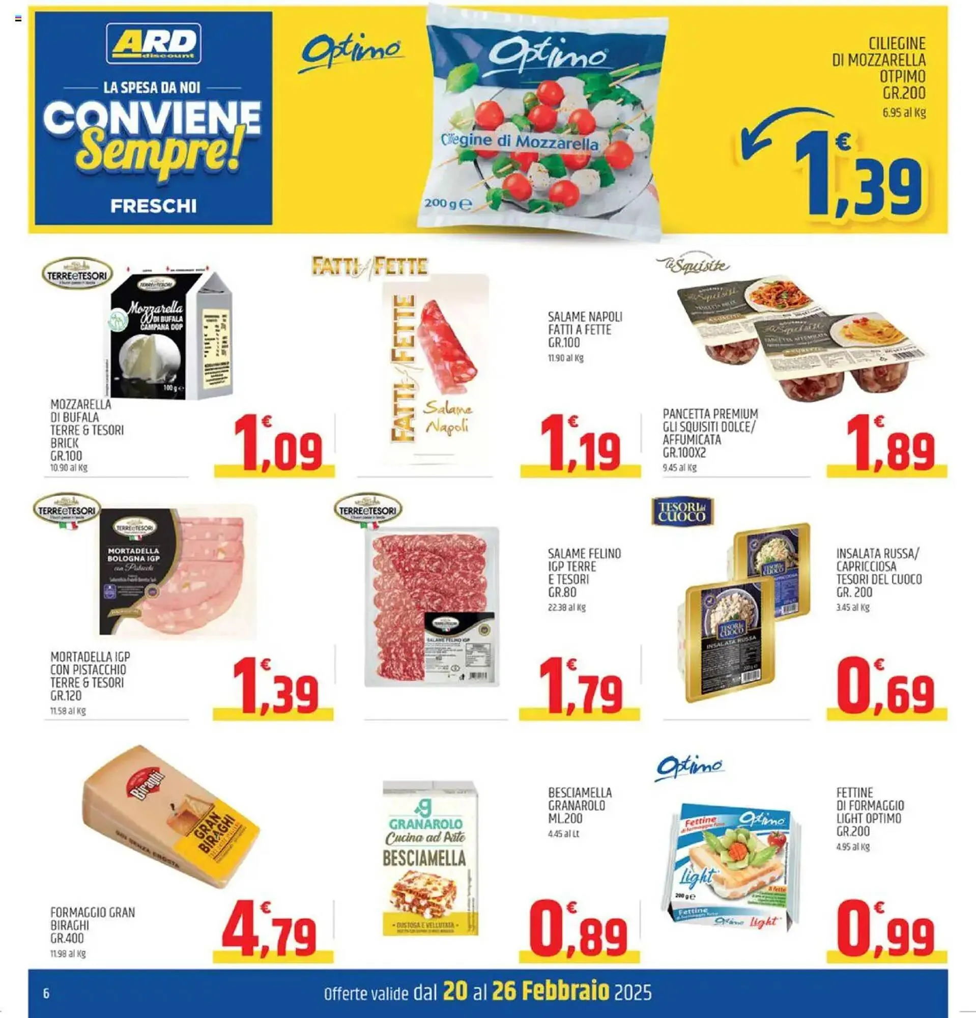 Volantino Ard Discount da 20 febbraio a 26 febbraio di 2025 - Pagina del volantino 6