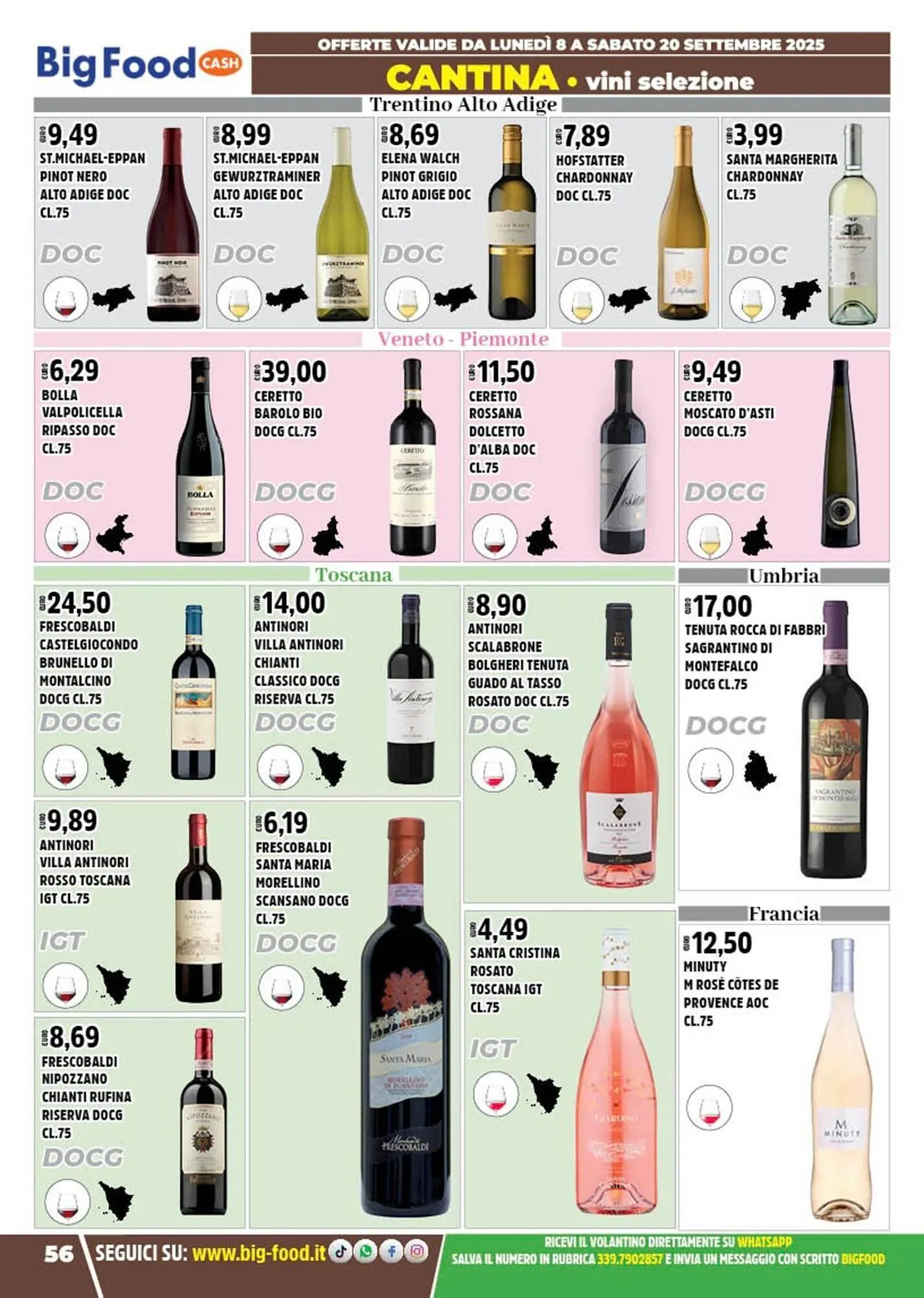 Volantino Big Food da 8 settembre a 20 settembre di 2025 - Pagina del volantino 56