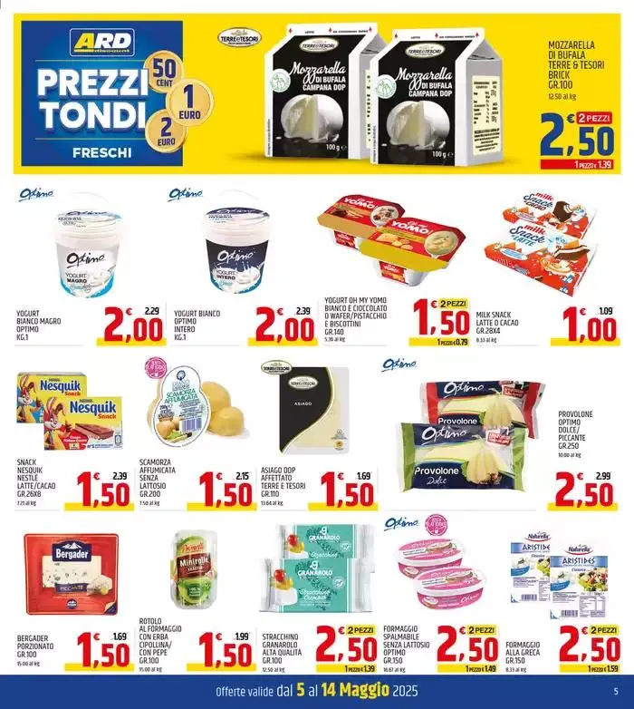 Prezzi tondi da 5 maggio a 14 maggio di 2025 - Pagina del volantino 5