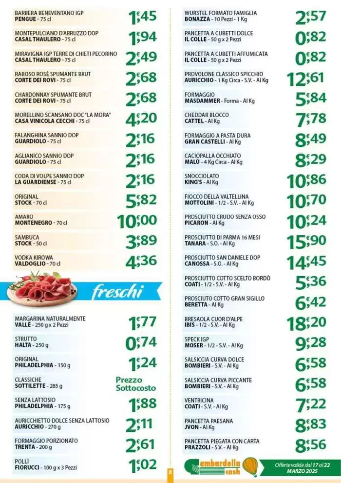 Sottocosto da 17 marzo a 22 marzo di 2025 - Pagina del volantino 5