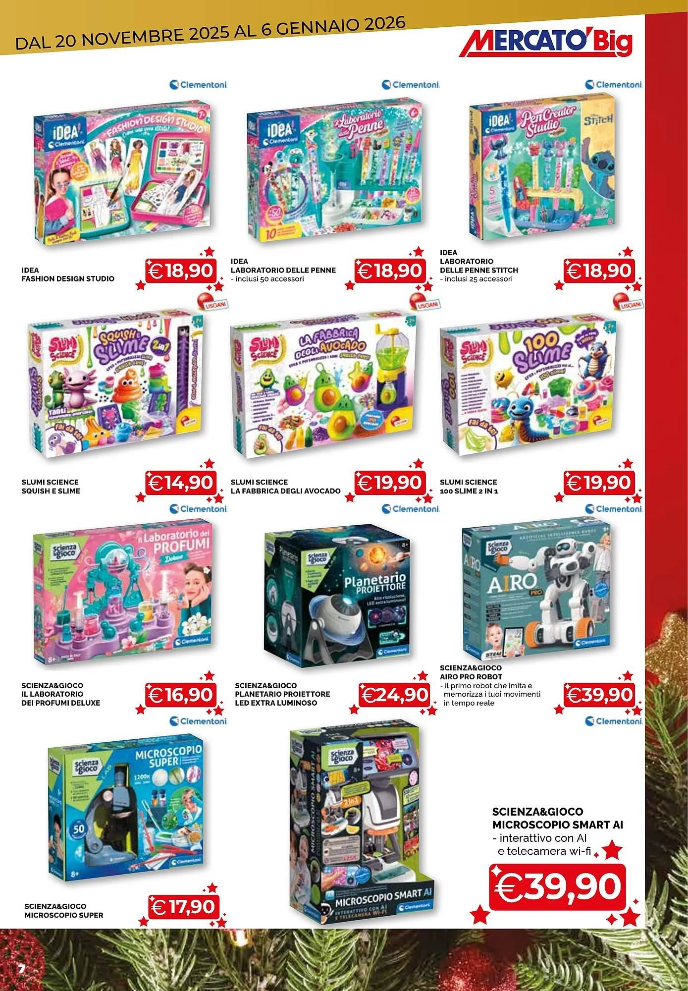 Volantino Mercatò Big da 20 novembre a 6 gennaio di 2026 - Pagina del volantino 7