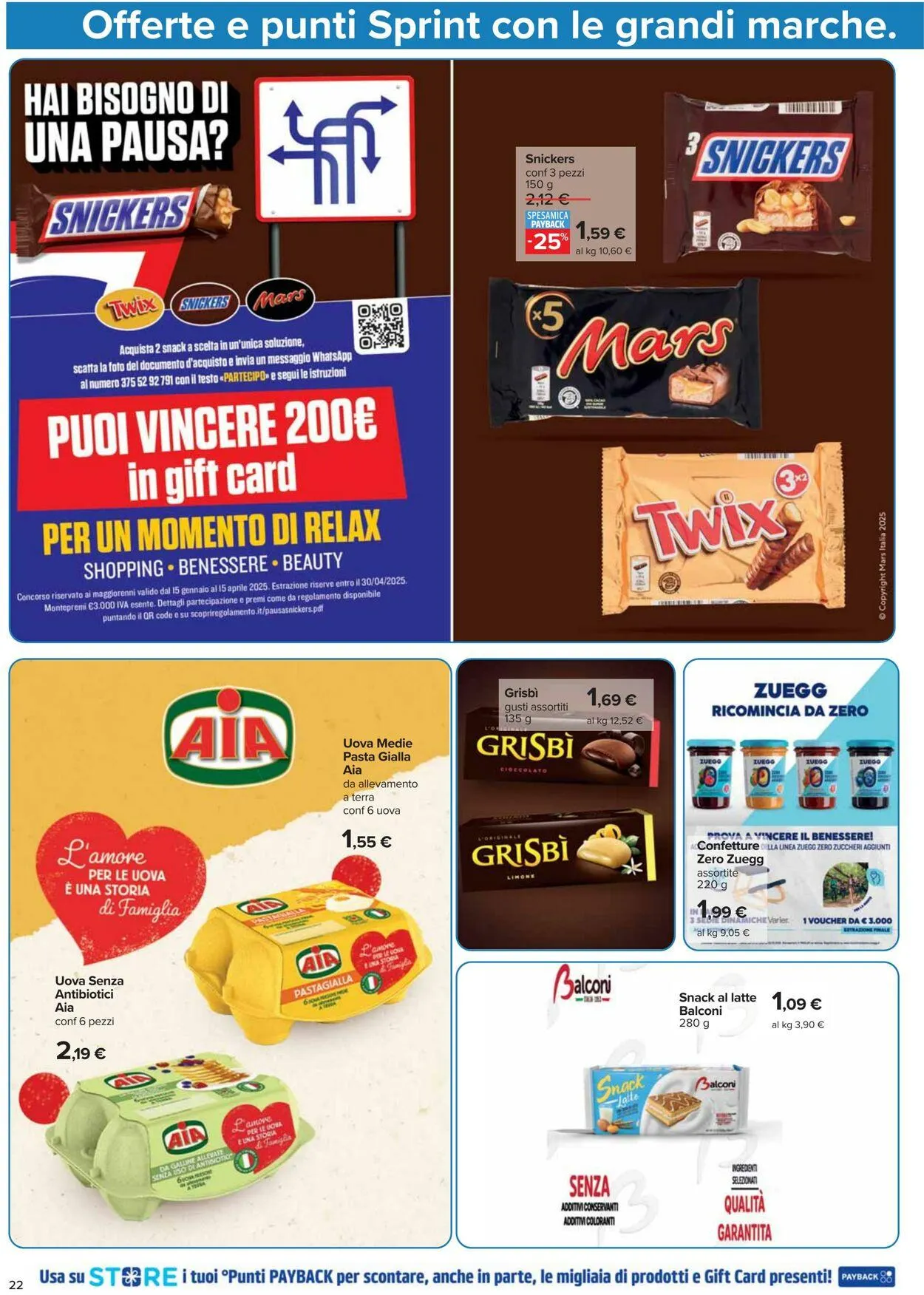 Carrefour Volantino attuale da 16 gennaio a 27 gennaio di 2025 - Pagina del volantino 22