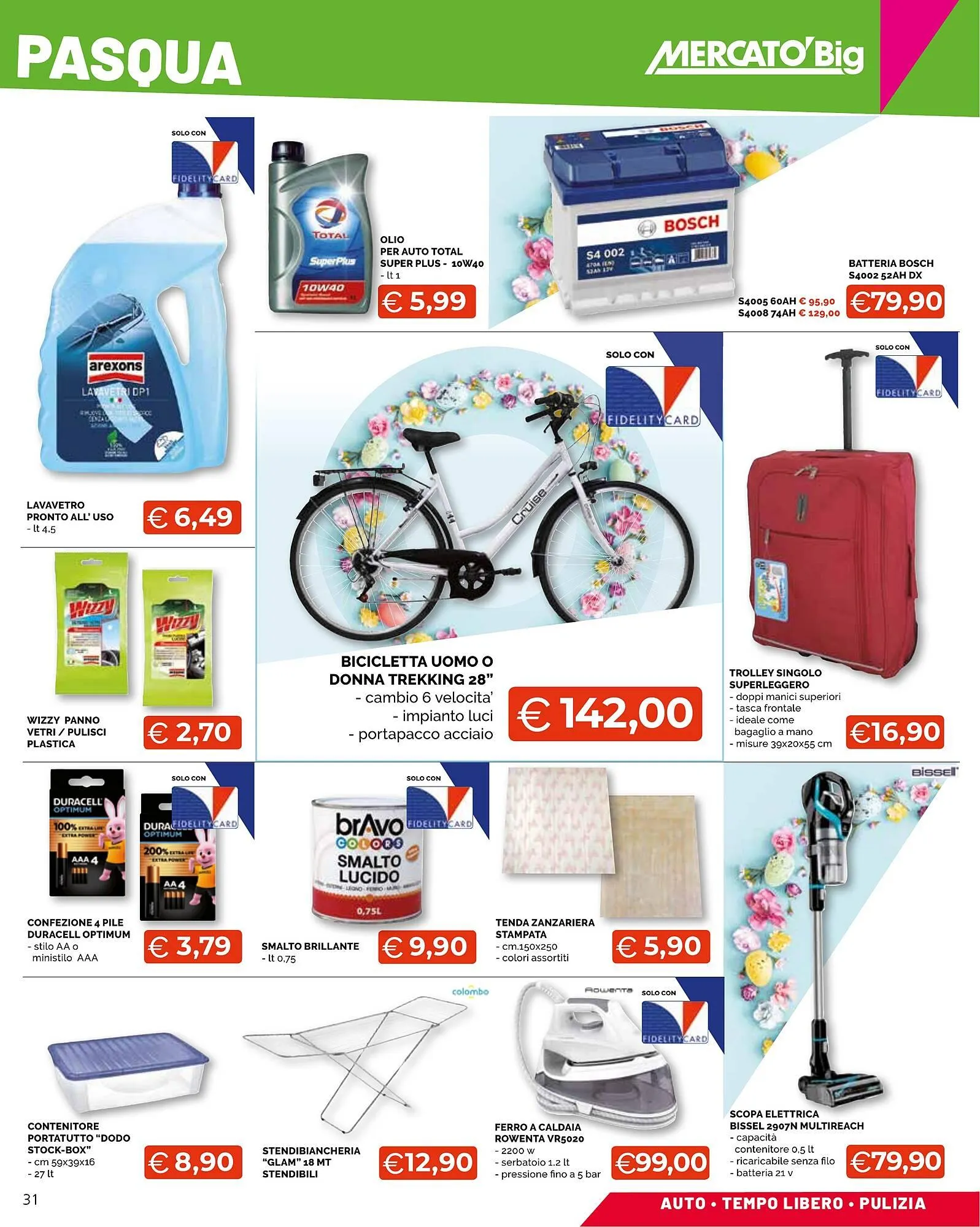Volantino Mercatò Big da 7 aprile a 21 aprile di 2025 - Pagina del volantino 31