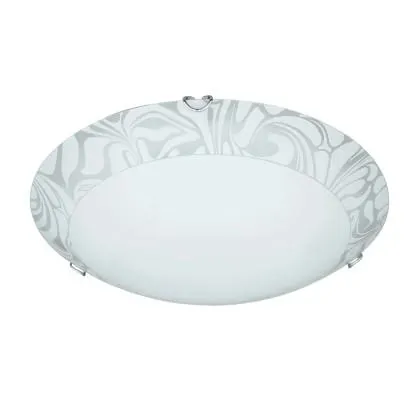 Plafoniera Marble D.40 cm 2 luci E27 8W LED