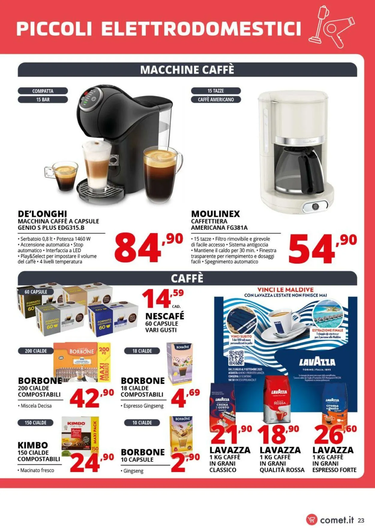 Comet Volantino attuale da 1 agosto a 20 agosto di 2025 - Pagina del volantino 23