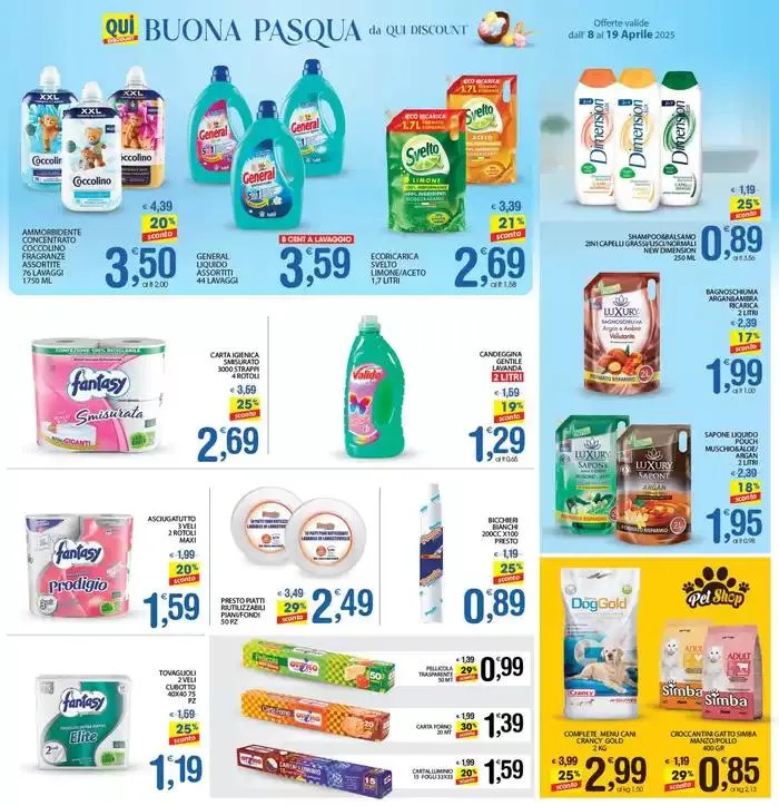 Buona Pasqua da 8 aprile a 19 aprile di 2025 - Pagina del volantino 11