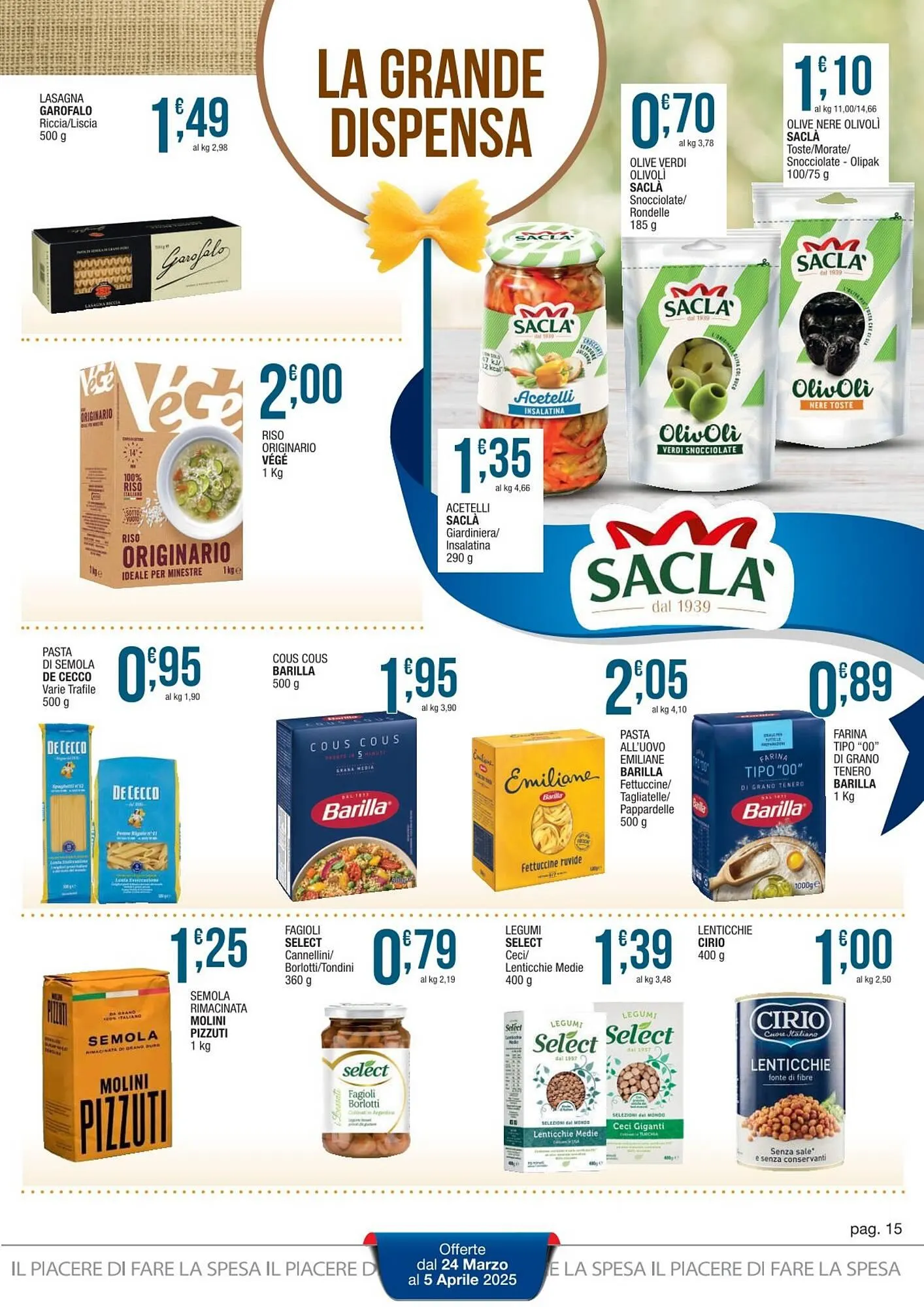Volantino Maxi Sidis da 24 marzo a 5 aprile di 2025 - Pagina del volantino 15