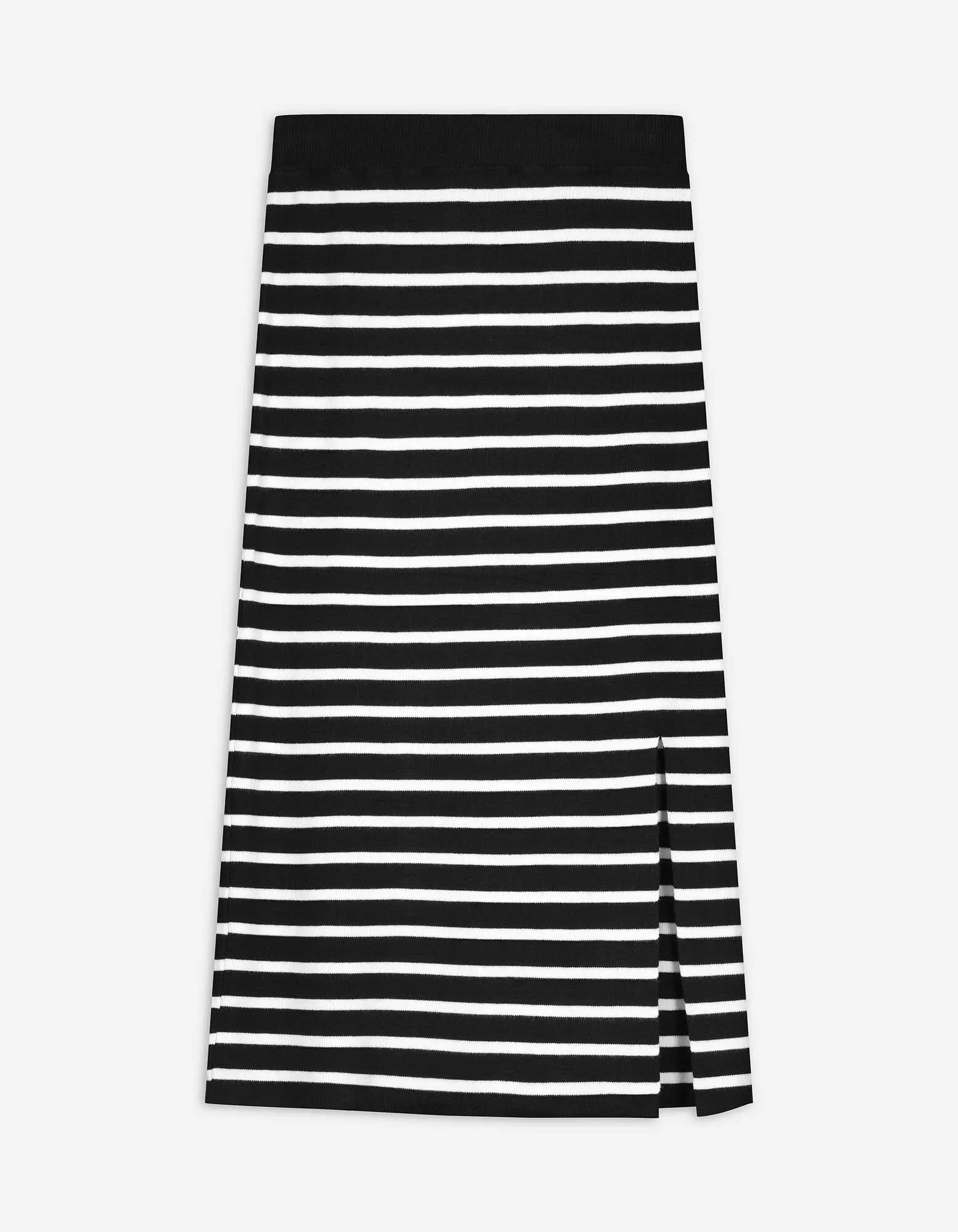 Gonna a maglia - Lunghezza al polpaccio - nero