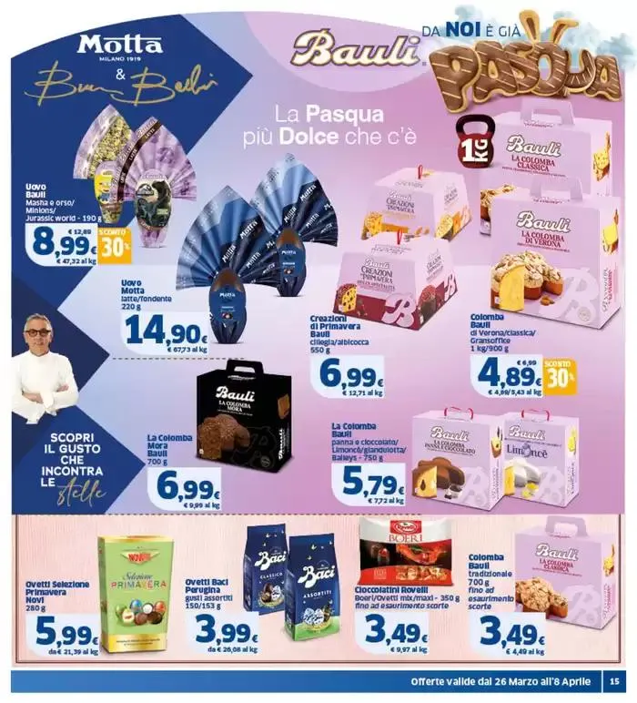 Grandi sconti da 26 marzo a 8 aprile di 2025 - Pagina del volantino 15