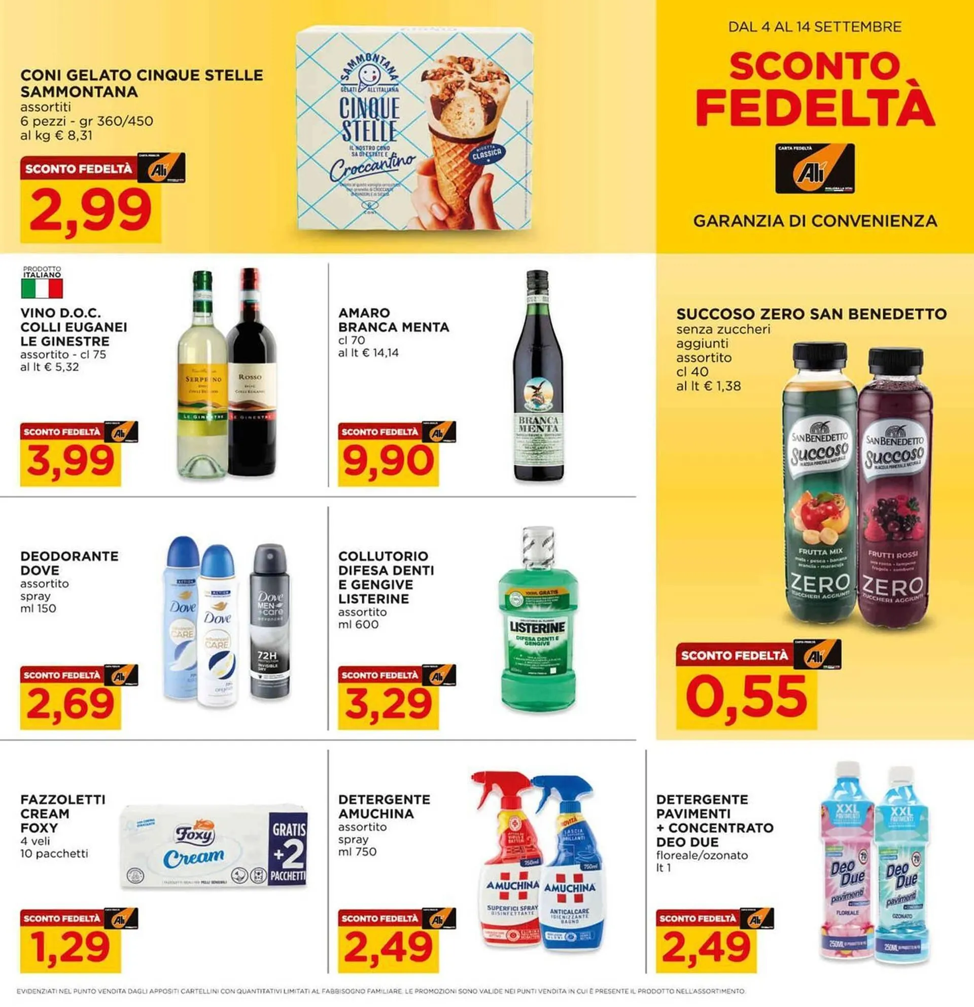 Volantino Alì Supermercati da 4 settembre a 14 settembre di 2025 - Pagina del volantino 13
