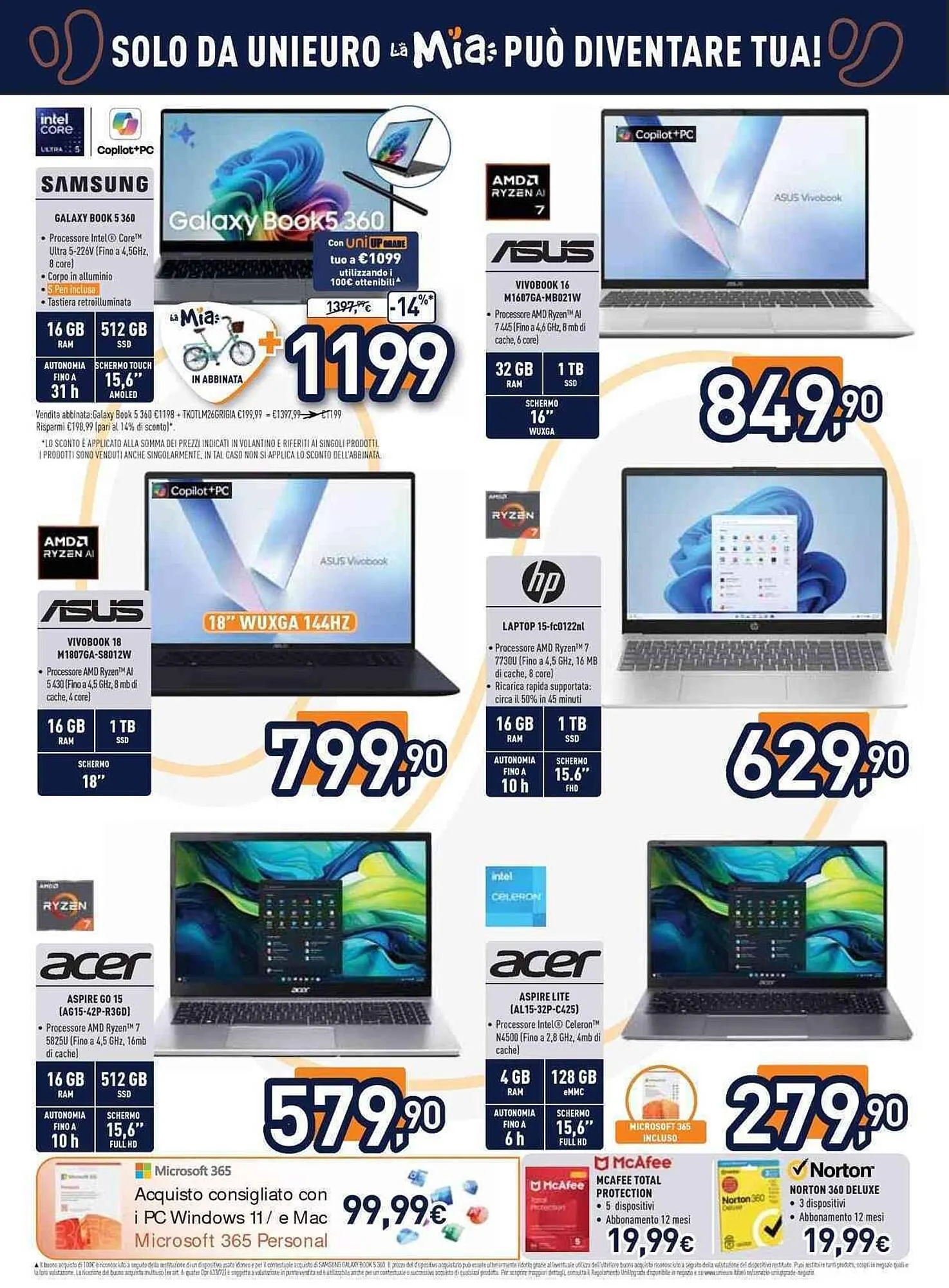 Volantino Unieuro da 29 maggio a 10 giugno di 2026 - Pagina del volantino 14