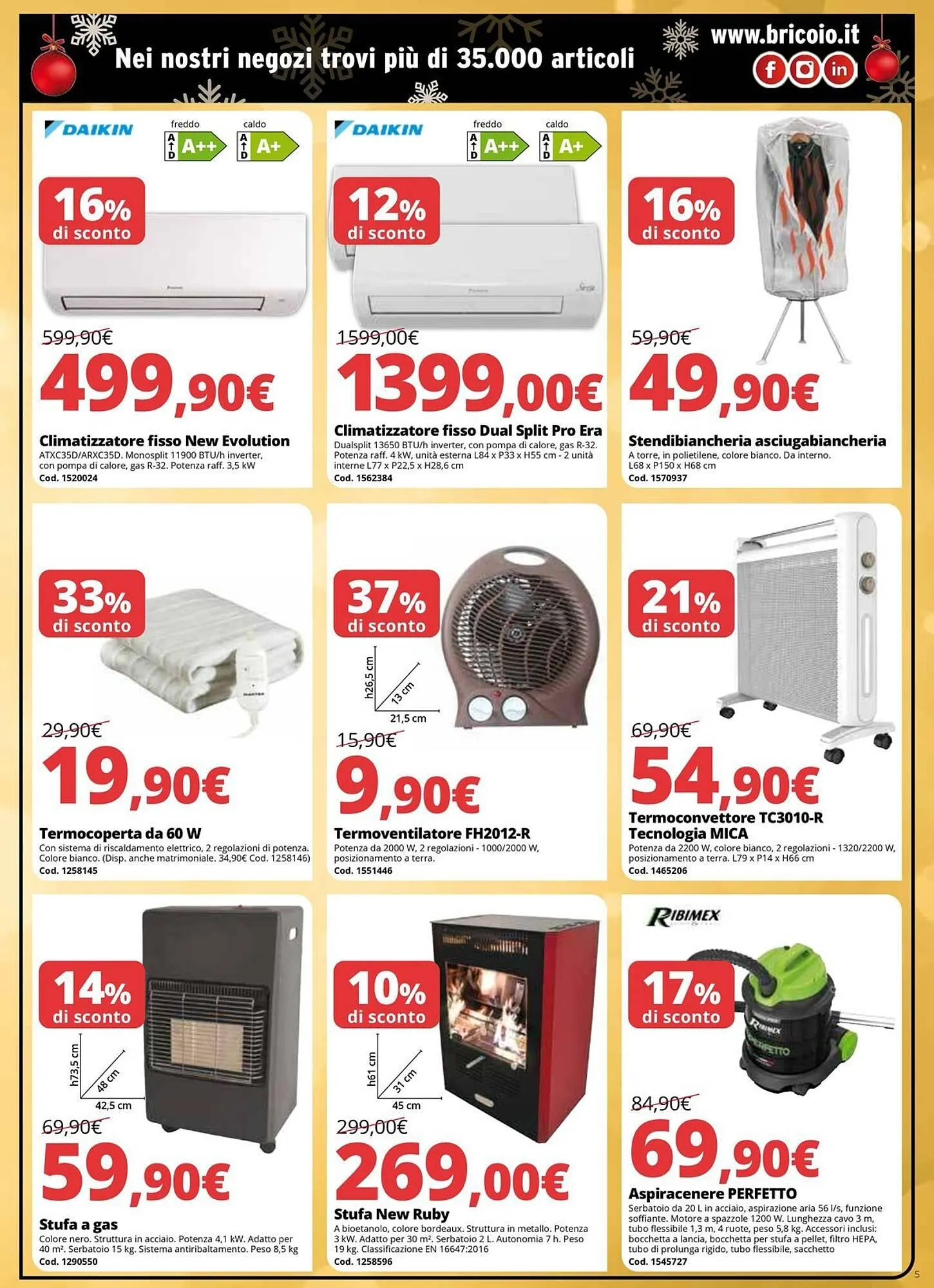 Volantino Brico Io da 9 dicembre a 24 dicembre di 2025 - Pagina del volantino 5