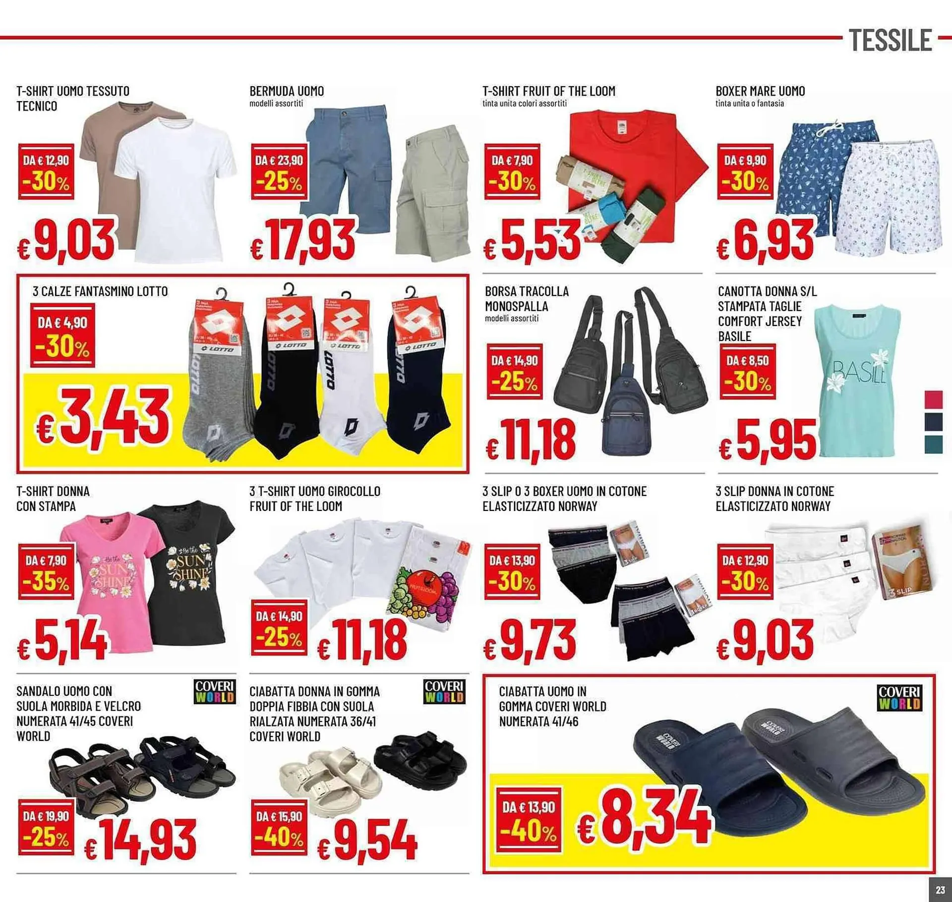 Volantino Famila Superstore da 31 luglio a 10 agosto di 2025 - Pagina del volantino 23