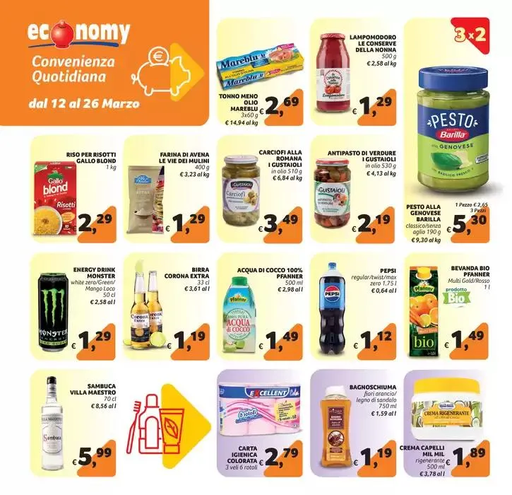 Offerte di primavera da 12 marzo a 26 marzo di 2025 - Pagina del volantino 14