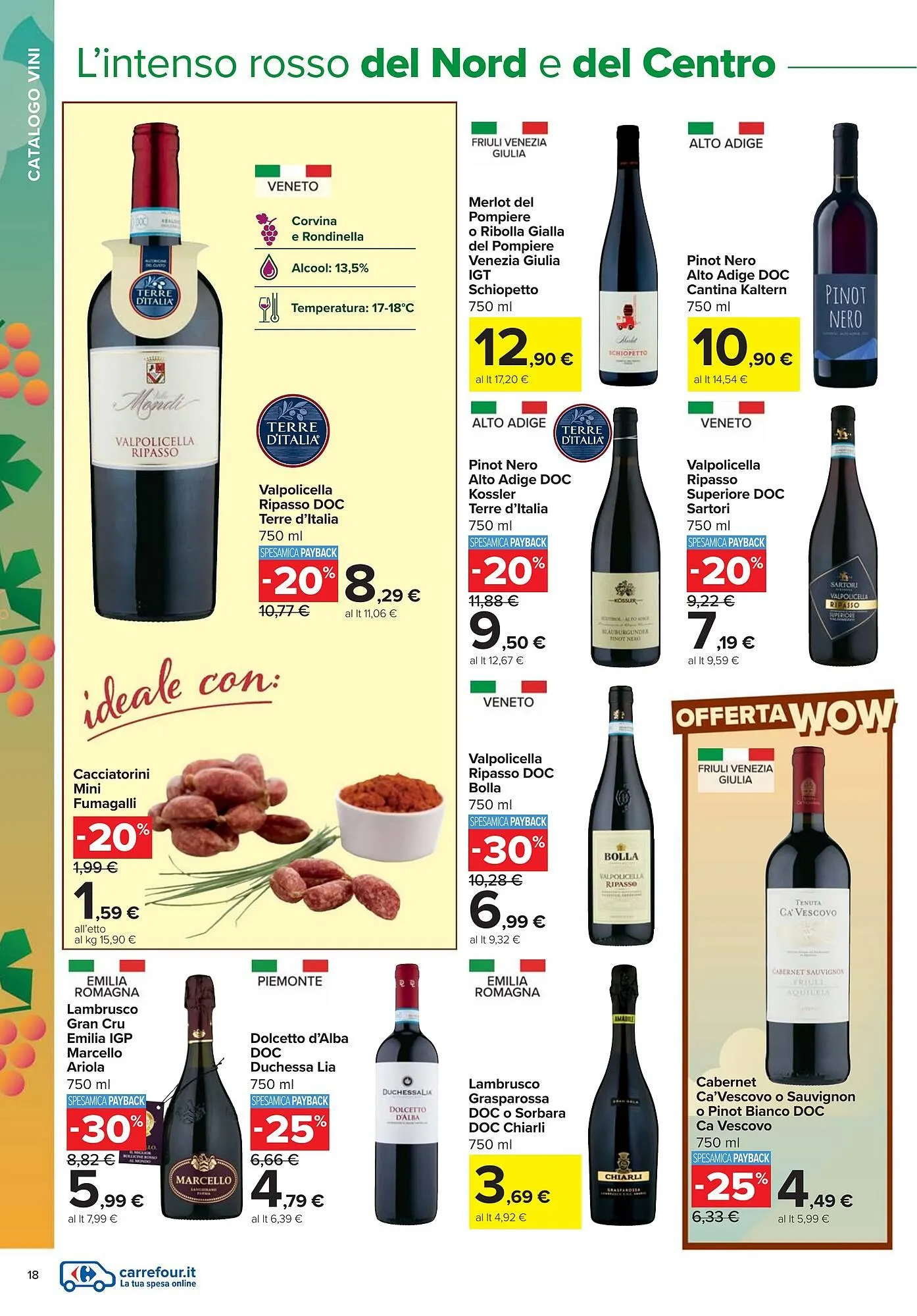 Volantino Carrefour Market da 6 ottobre a 9 novembre di 2025 - Pagina del volantino 18