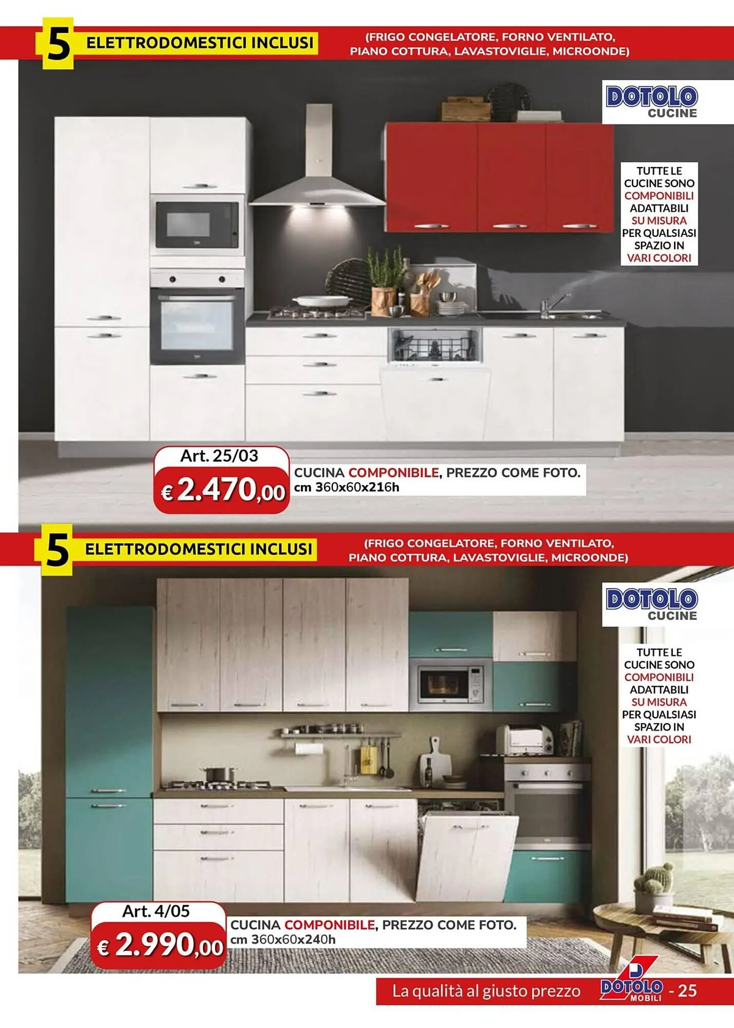 Volantino Dotolo Mobili da 12 luglio a 31 dicembre di 2024 - Pagina del volantino 25