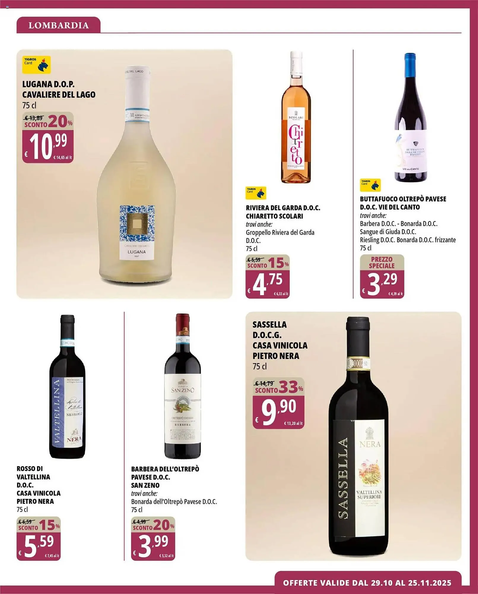 Volantino Tigros da 29 ottobre a 25 novembre di 2025 - Pagina del volantino 3