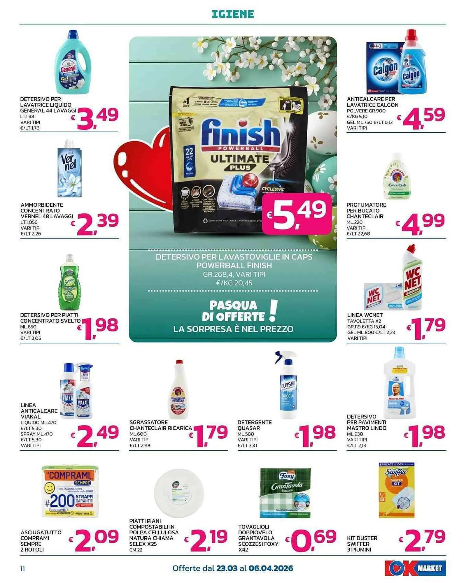 Volantino Ok Market da 23 marzo a 6 aprile di 2026 - Pagina del volantino 11