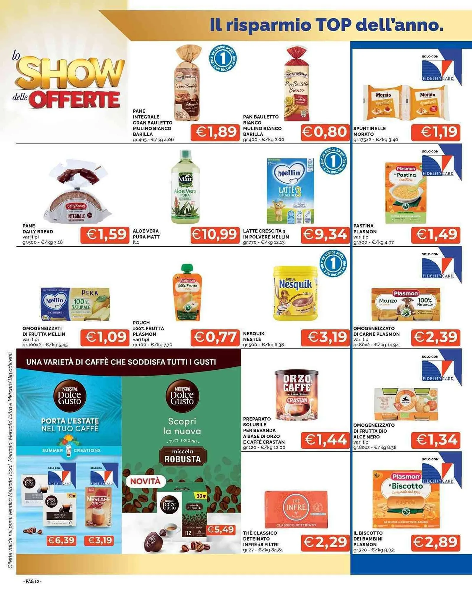 Volantino Mercatò Big da 5 settembre a 18 settembre di 2024 - Pagina del volantino 12