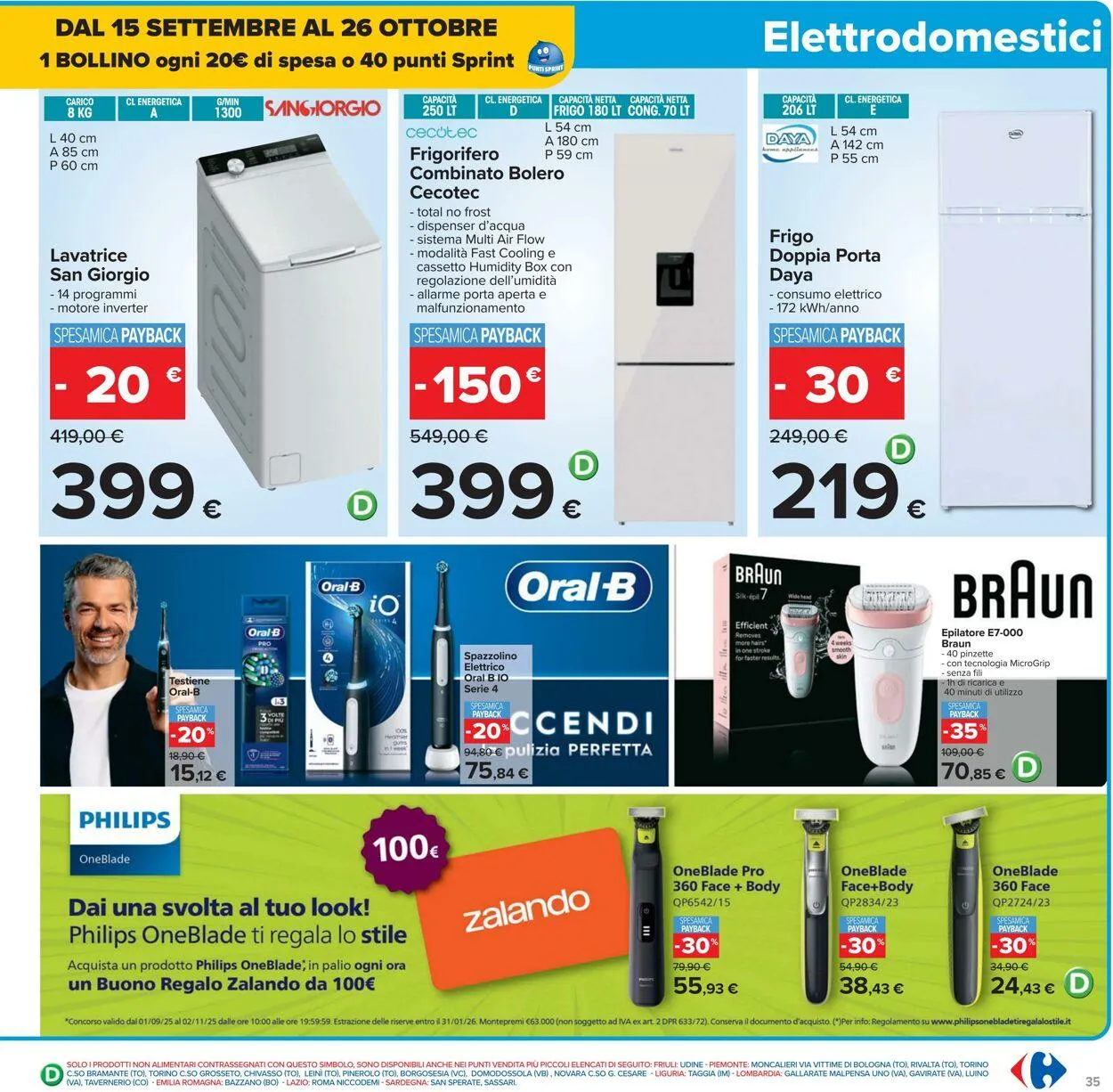 Carrefour Volantino attuale da 15 settembre a 25 settembre di 2025 - Pagina del volantino 35