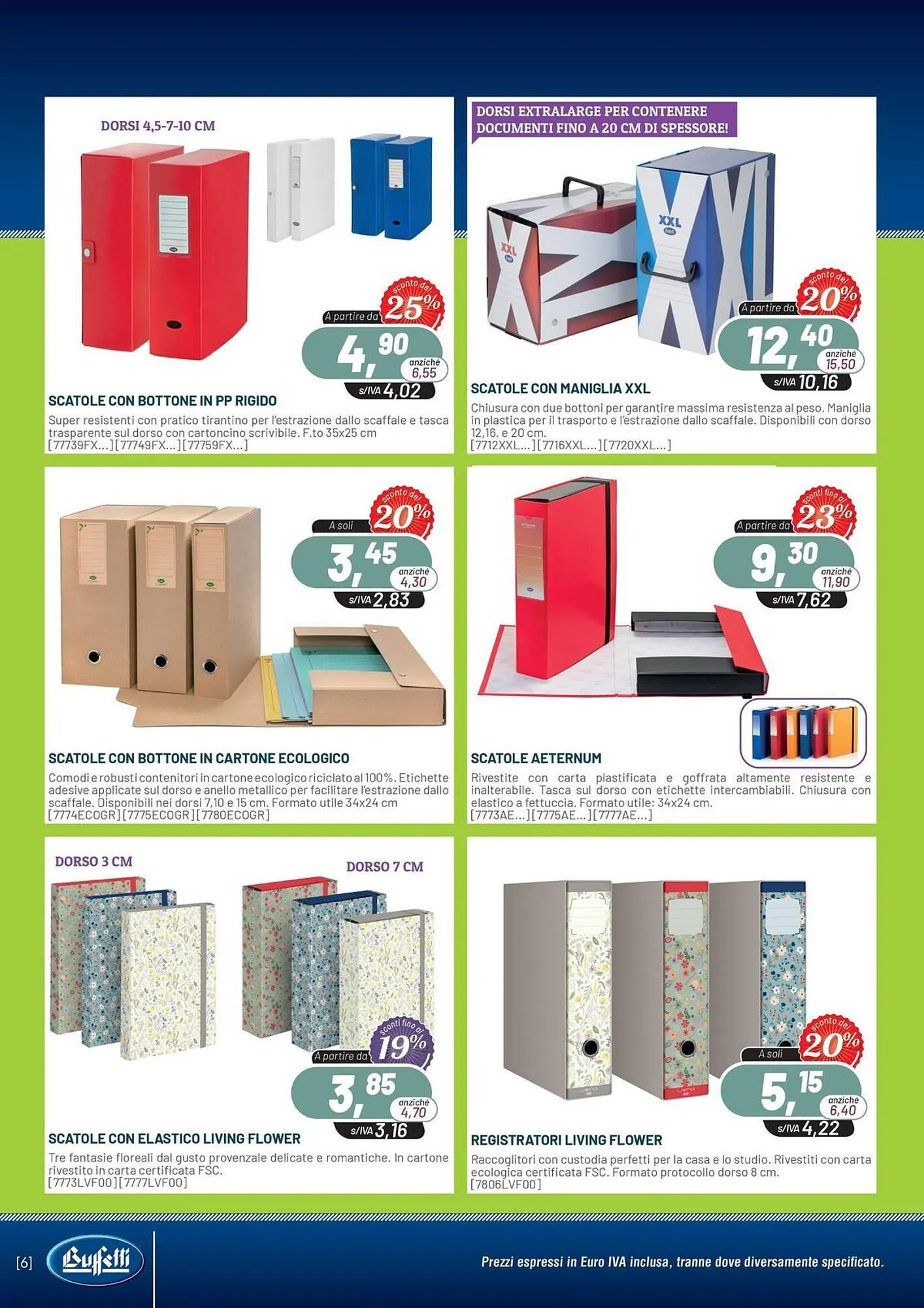 Volantino Buffetti da 2 ottobre a 31 ottobre di 2025 - Pagina del volantino 6