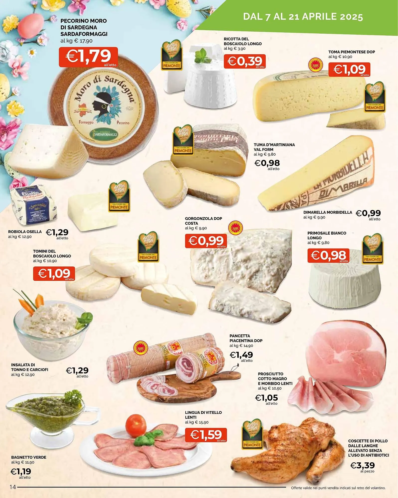 Volantino Mercatò Big da 7 aprile a 21 aprile di 2025 - Pagina del volantino 14