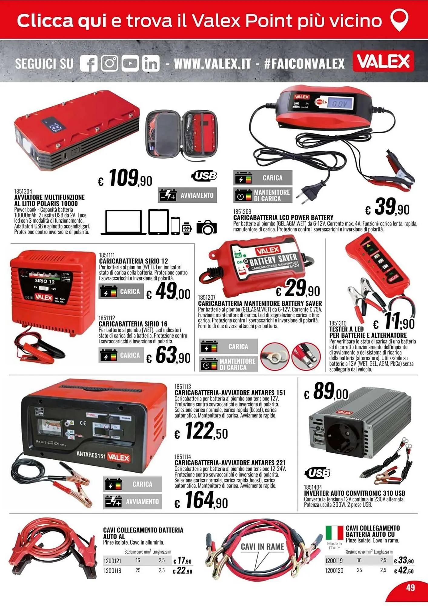 Volantino Valex da 5 marzo a 31 dicembre di 2025 - Pagina del volantino 49