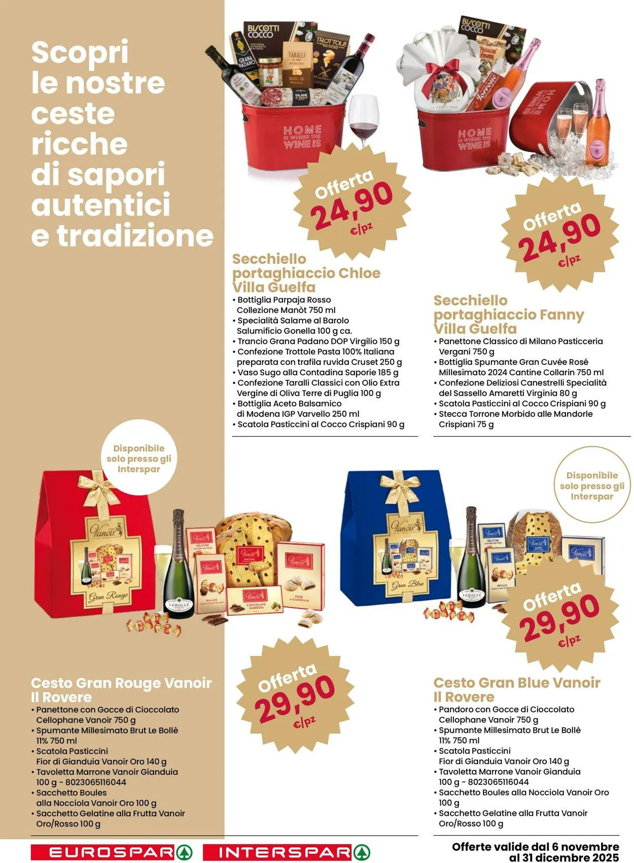 Eurospar Volantino attuale da 6 novembre a 31 dicembre di 2025 - Pagina del volantino 4