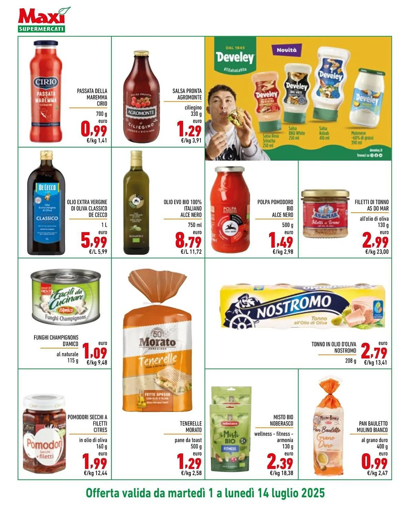 Volantino Maxi Supermercati da 1 luglio a 14 luglio di 2025 - Pagina del volantino 8