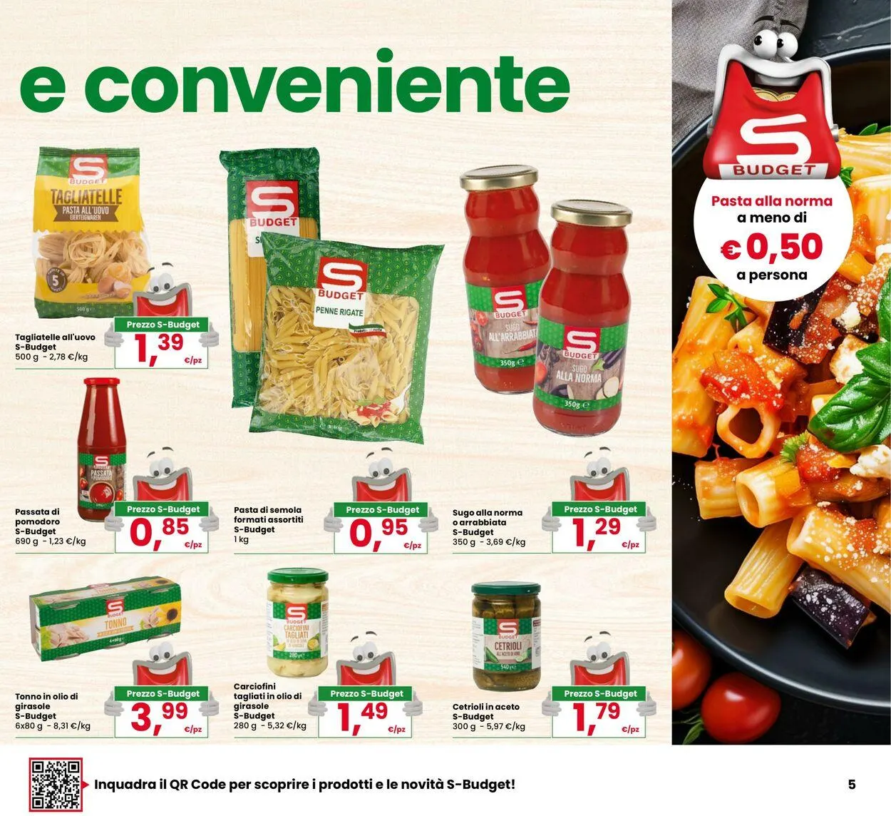 Eurospar Volantino attuale da 18 settembre a 15 ottobre di 2025 - Pagina del volantino 5