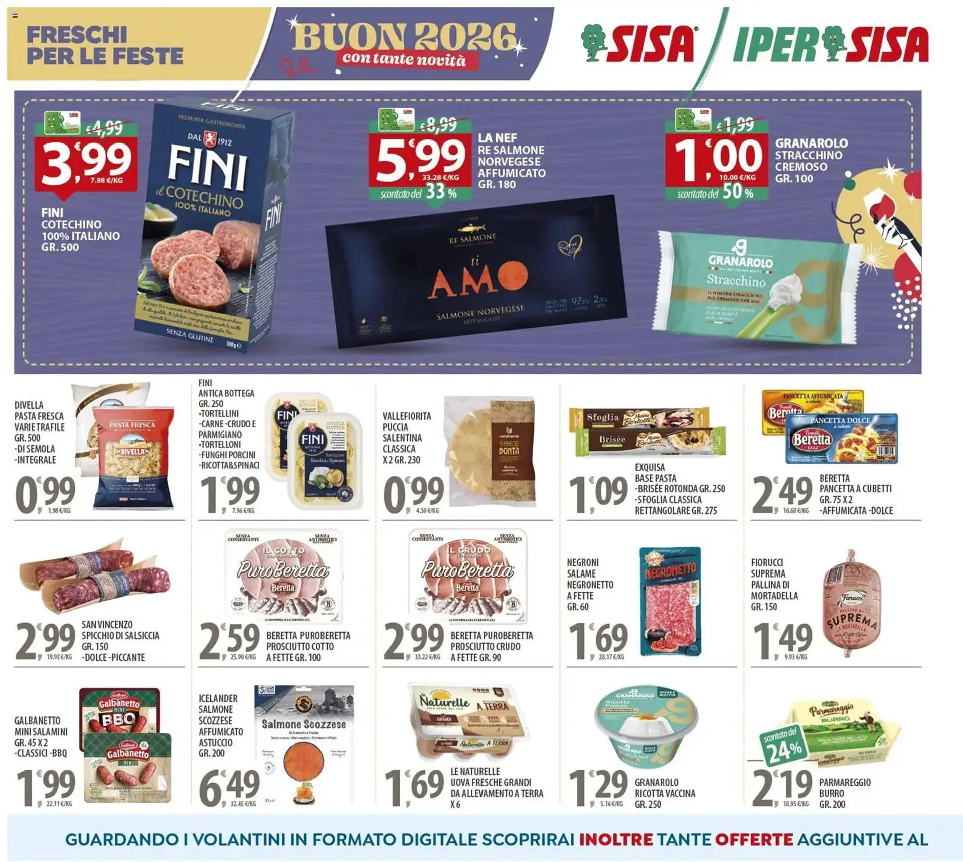 Volantino Sisa da 27 dicembre a 7 gennaio di 2026 - Pagina del volantino 6
