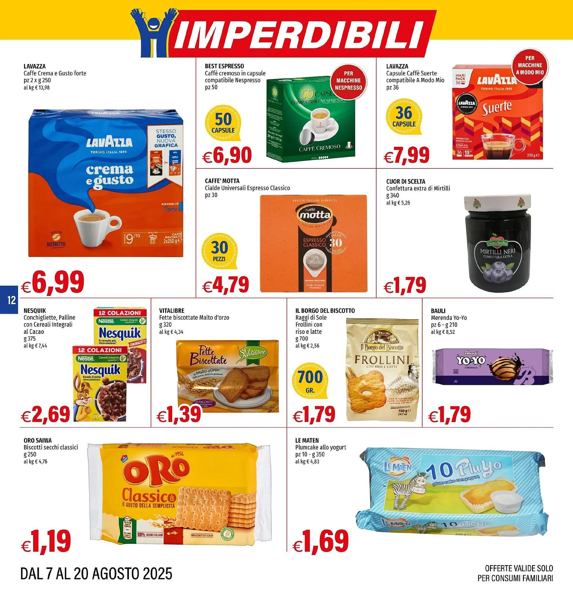 Volantino Hurrà da 7 agosto a 20 agosto di 2025 - Pagina del volantino 12
