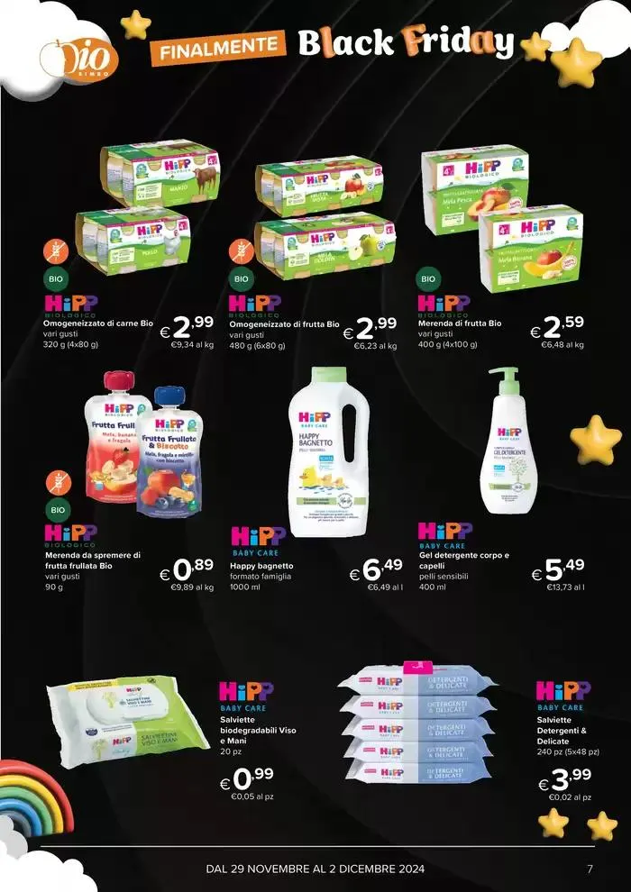 Finalmente Black friday  da 29 novembre a 2 dicembre di 2024 - Pagina del volantino 7