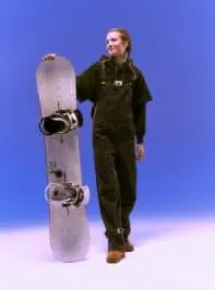 Salopette lunga in denim TRNPOPLAB Viola