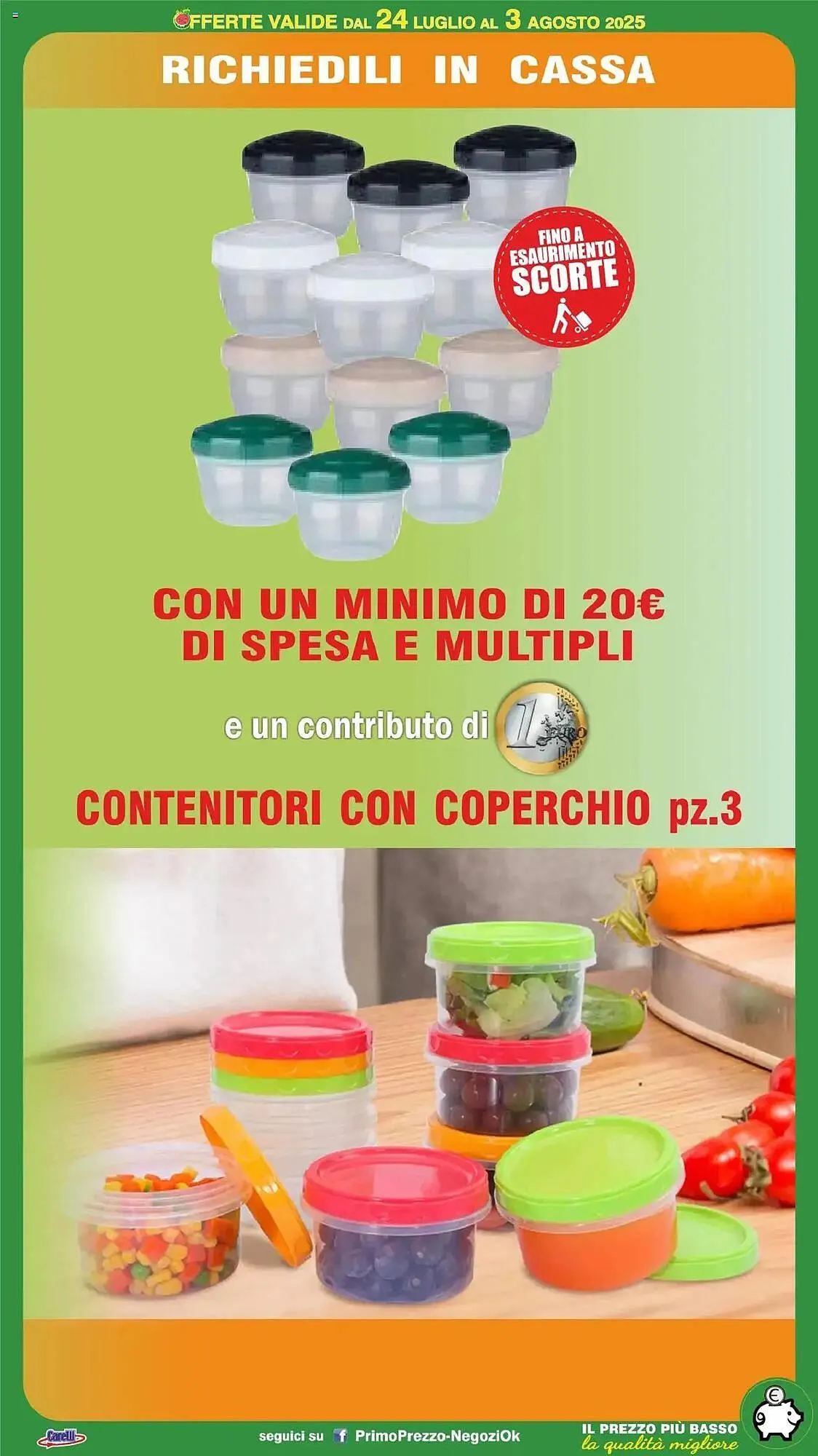 Volantino Primo Prezzo da 24 luglio a 3 agosto di 2025 - Pagina del volantino 46