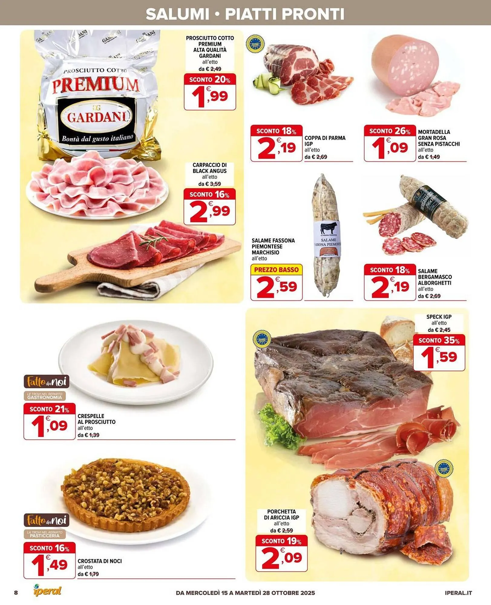 Volantino Iperal da 15 ottobre a 28 ottobre di 2025 - Pagina del volantino 8
