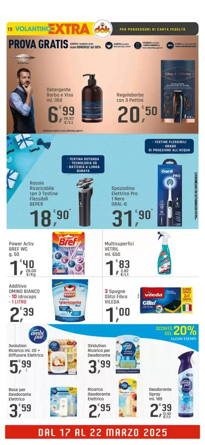 Conn 20€ di spesa scontrino unico da 13 marzo a 22 marzo di 2025 - Pagina del volantino 19