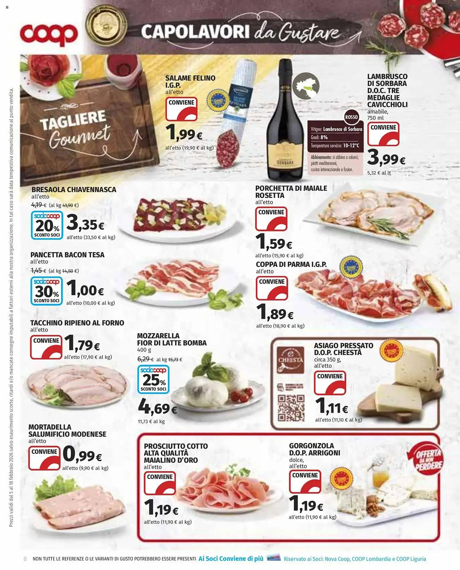 Volantino Coop da 5 febbraio a 18 febbraio di 2026 - Pagina del volantino 8