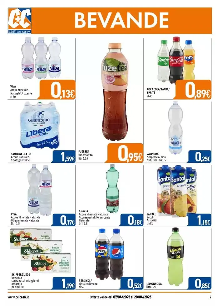 AFFARI SPECIALI da 8 aprile a 20 aprile di 2025 - Pagina del volantino 17