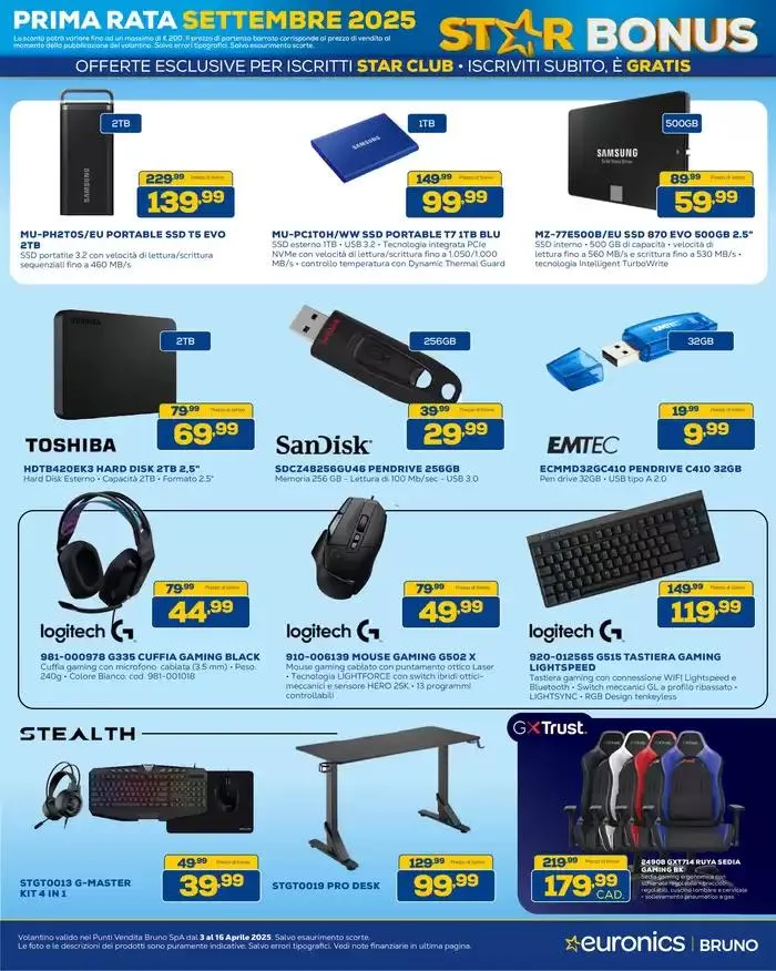 Star Bonus continua -200 euro da 3 aprile a 16 aprile di 2025 - Pagina del volantino 19