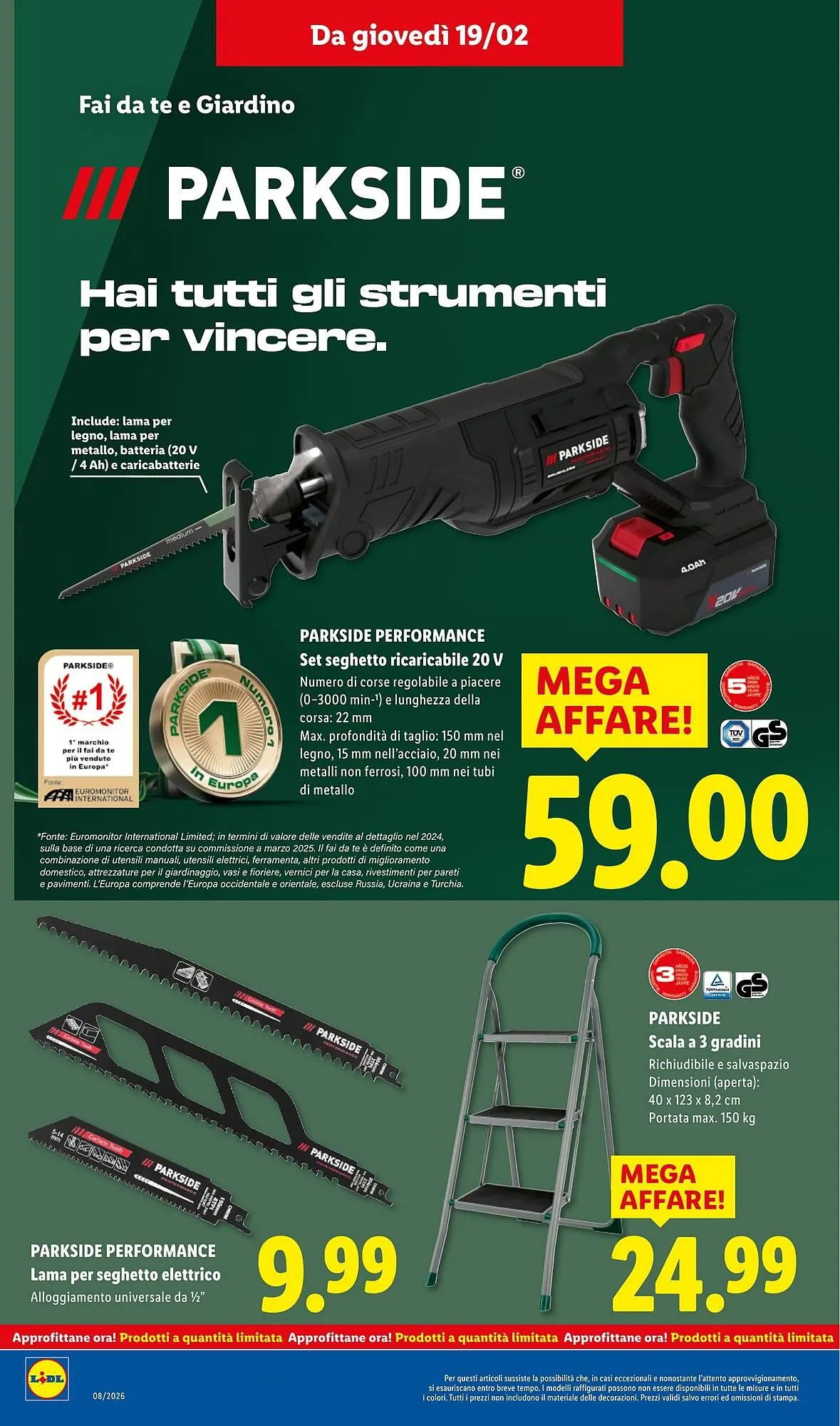 Volantino Lidl da 16 febbraio a 22 febbraio di 2026 - Pagina del volantino 38