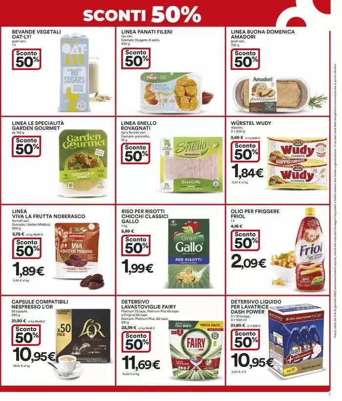Prendi 2 Paghi 1 da 7 gennaio a 15 gennaio di 2025 - Pagina del volantino 7