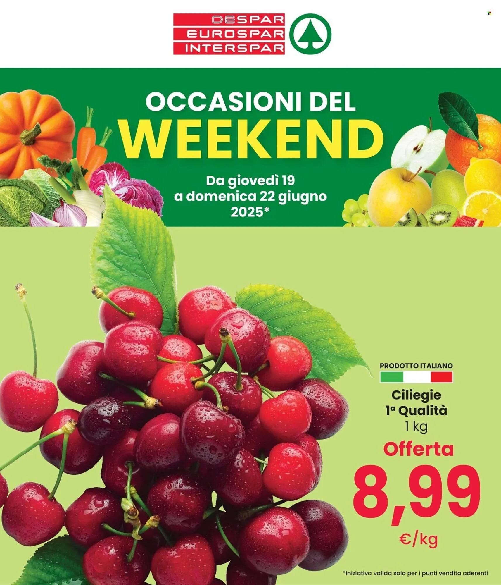 Volantino Despar da 19 giugno a 22 giugno di 2025 - Pagina del volantino 1